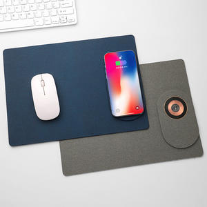 Multifunctioneel Aangepast Logo 15W Mobiele Telefoon 2 In 1 Muismat Draadloze Oplader - Product Image 2