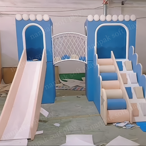 Anak-anak perumahan kecil dalam ruangan kayu bermain rumah anak-anak kayu Playhouse <span class=keywords><strong>Gym</strong></span> Balita lembut dalam ruangan bermain peralatan - Product Image 5