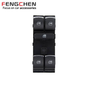 ขายส่งสำหรับ VW Passat B6 CC Jetta <span class=keywords><strong>5</strong></span> 6 <span class=keywords><strong>Golf</strong></span> <span class=keywords><strong>GTI</strong></span> <span class=keywords><strong>5</strong></span> 6 Tiguan Caddy ปุ่มควบคุมสวิตช์เปิดหน้าต่าง1K4959857 5ND959857 - Product Image 1