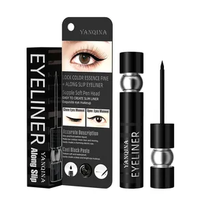 Makeup Cosmetics Products Color Liquid Waterproof Eyeliner Pen Pencil Water Activated Quick Dry Eye Liner