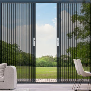 <span class=keywords><strong>Mosquitera</strong></span> <span class=keywords><strong>plisada</strong></span> retráctil antimosquitos moderna con marco de aleación de aluminio, puerta corredera plegable Invisible - Product Image 6