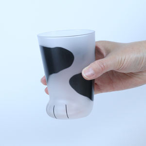 Cat's Paw Pad Glass Bottom Drinking Glass Tumbler <b>Mug</b> Wholesale For Special Occasions - Product Image 5