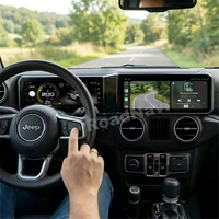 Écran Android double 12,3 pouces RoadNavi pour Jeep Wrangler JK 2011-2017, autoradio numérique