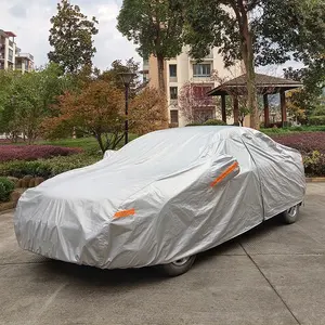 Super UV Proof Rain And Wind Proof Anti Scratch Aluminum Car Cover Protection