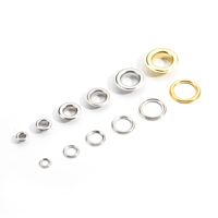 Œillets de haute qualité en laiton sans nickel, écologiques, durables, certifiés OEKO-TEX, avec logo couleur personnalisé pour accessoires vestimentaires