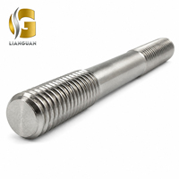 Guanlian Wholesale Customized Stainless Steel Double End Stud Bolt Zinc Plated Carbon Steel Threaded Rod Fastener