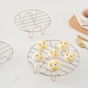 Fjb ตะแกรงนึ่งสแตนเลสสำหรับหม้อหุงข้าว ไข่ หมั่นโถว จานนึ่งผัก ใช้ในครัวเรือน เป็นมิตรกับสิ่งแวดล้อม - Product Image 5