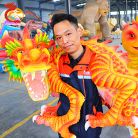 Marionnette Dragon Oriental Chinois Animatronic Réaliste