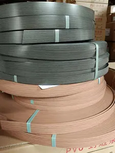 Bestselling 0.4x22mm PVC Edge Banding Tape Color Matching Furniture Panel Edge Trimming And Sealing