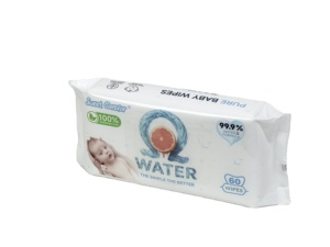 99.9% eau purifiée bébé lingette avec 0.1% <span class=keywords><strong>extrait</strong></span> de pépins de <span class=keywords><strong>pamplemousse</strong></span> pur bébé lingettes humides originales 60 pièces - Product Image 1