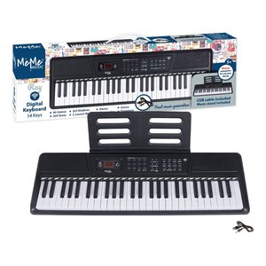 Teclado Musical (54 Teclas) Polifonía 4 Rayos Negro 10354 - Product Image 2