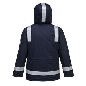 PORTWEST - FR59NARXXXL Chaqueta de Invierno Azul Marino resistente al fuego y antiestática-EAN 5036108224456 ROPA DE TRABAJO RESISTENTE A LLAMAS - Product Image 2