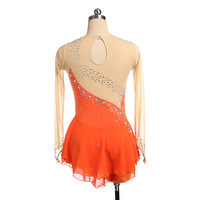 Robe de patinage sur glace à manches longues pour enfant