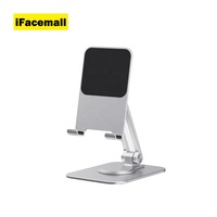 IFacemall Support de tablette PC multifonctionnel réglable en hauteur en alliage d'aluminium, modèle ZJ-02, moulage privé