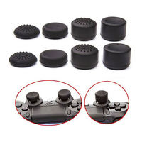 8 pièces poignée de pouce pour P s5 P s4 x-one contrôleur Joystick anti-dérapant Silicone pouce StickCap