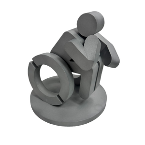 Escultura Metálica Personalizada de Alta Calidad en Aleación de Aluminio <span class=keywords><strong>6061</strong></span> A1Si10Mg y Acero Inoxidable, Impresión 3D, Granallado a Pequeña Escala - Product Image 3