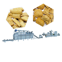 Machine industrielle d'extrudeuse de maïs soufflé Machine de ligne de production alimentaire de casse-croûte remplie de noyau soufflé