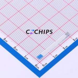 JS05B-04P-030-3-4 FFC Cable (Flexible Flat Cable) P=0.5mm Connector 4P 0.5mm 0.3mm Reverse - Product Image 2