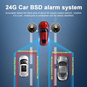 24Ghz điểm mù cảm biến Radar hệ thống phát hiện tự động thay đổi ổ đĩa hỗ trợ giám sát cảnh báo vượt qua bãi đậu xe - Product Image 6