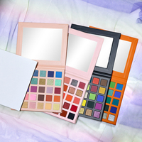 Palette de fards à paupières nacrés scintillants 30 couleurs, longue tenue, hautement pigmentée, pour marque privée, personnalisable