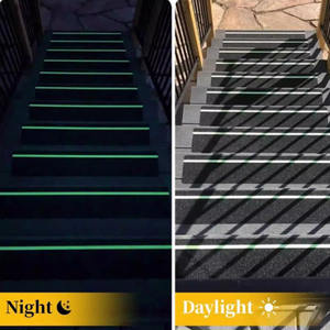 Ruban adhésif photoluminescent antidérapant en PVC pour escaliers, sols, sorties de secours et allées - Product Image 6