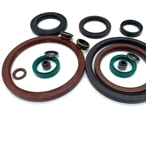 China Supplier No pressure seal for rotating shaft Oil leakage prevention EPDM HNBR lip ring seal