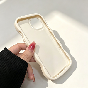 Coques de téléphone ondulées pour <span class=keywords><strong>iPhone</strong></span> 18 17 16 15 Pro Max 14 Plus 13 12 11 XR XS – Étui de protection DIY antidérapant en TPU doux au toucher - Product Image 3