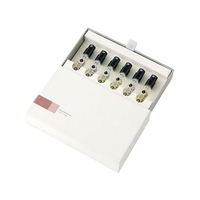 Coffret Cadeau Découverte de Parfums de Luxe Personnalisés avec Échantillons, Boîte Rigide en Carton Recyclé avec Bouteilles et Logo Doré