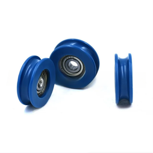 <span class=keywords><strong>Poulie</strong></span> à gorge en U en acier pour <span class=keywords><strong>courroie</strong></span> plate, accessoires pour porte coulissante, armoire, toilettes, silencieuse, OEM, marque JDYZC, largeur 8.8 - Product Image 4