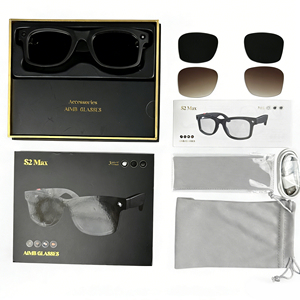Gafas <span class=keywords><strong>de</strong></span> Sol <span class=keywords><strong>con</strong></span> <span class=keywords><strong>Cámara</strong></span> Inteligente, <span class=keywords><strong>Traductor</strong></span> IA, Grabación <span class=keywords><strong>de</strong></span> Video 720P, IP68 Impermeables, Control Táctil, WiFi, BT, Llamadas Manos Libres - Product Image 2