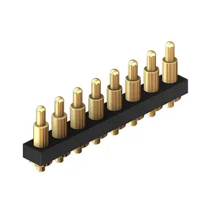 10P Dip Type 2.54mm H1.5 Body Pogo Pin Connector