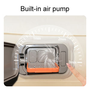 High Quality Foldable Double Automatic <b>Inflatable</b> <b>Sofa</b> Custom Logo Air <b>Sofa</b> For Indoor Activities Modern Design - Product Image 6