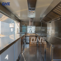 Street Food Trailer Gaufrier Bigbox Snack Food Produits laitiers Usine et boulangerie avec Hotdogs