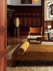 Современная высококачественная велюровая кушетка-скамья для гостиной и спальни в квартире - Product Image 5