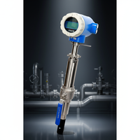 Débitmètre électromagnétique à insertion homologué CE 50-6000 mm RS485 Modbus pour eaux usées