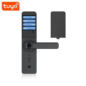 <span class=keywords><strong>Serrure</strong></span> de <span class=keywords><strong>porte</strong></span> intelligente Tuya WiFi avec empreinte digitale, en alliage <span class=keywords><strong>d</strong></span>'aluminium, <span class=keywords><strong>serrure</strong></span> de <span class=keywords><strong>porte</strong></span> électronique numérique sans clé pour la maison et le bureau PST-A1-TY - Product Image 4