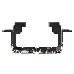 Montaje de puerto de carga original con cable flexible para iPhone 15 - Product Image 5