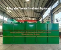 Station d'épuration des eaux usées MBR conteneurisée Shanghai Nanquan 1-500 M/h, préfabriquée, montée sur skid, avec filtration/ionisation en acier inoxydable/acier au carbone et contrôle PLC automatique