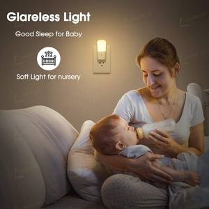LOHAS UK Minimalist Automatic Sensor Plug-In <strong>Night</strong> <strong>Lights</strong> 1W LED Dim Nightlight Bed Lamp <strong>Night</strong> <strong>Lights</strong> for Kids Bedroom - Product Image 3