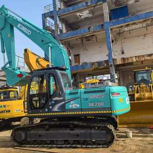 Excavatrice Kobelco SK210, SK200-8, SK240, 21 tonnes, d'occasion, excavatrice sur chenilles Kobelco SK200-8 pas chère - Product Image 3