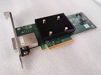 Tarjeta HBA Broadcom HBA 9500-8e, Adaptador de Bus de Host de 8 Puertos SAS/SATA/Nvme, 12 Gb/s, PCIE Gen4, Servidor de Almacenamiento Trimodal