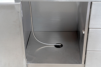 Longermay Chien Chat Traitement Table De Toilettage Pour Animaux De Compagnie En Acier Inoxydable Pet Vet Examen Table D'élimination