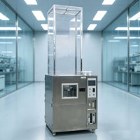 Machine d'essai d'usure par pulvérisation verticale à l'épreuve de la pluie IPX5 avec buse de 6,3 mm et buse de 12,5 mm IPX6, chambre d'essai d'étanchéité