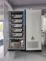 Système de stockage d'énergie commercial et industriel, batterie au lithium-fer-phosphate photovoltaïque solaire 522 KWh