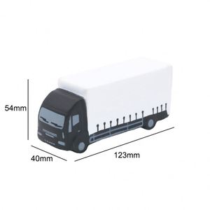 Balle anti-stress en mousse PU pour camionnette, promotion personnalisée avec impression de logo - Product Image 2