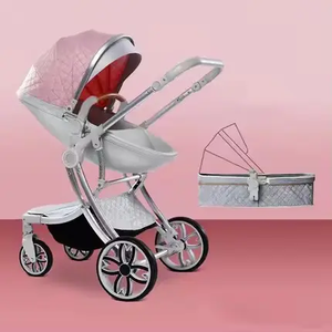 Cochecito De Bebe a forma <span class=keywords><strong>di</strong></span> uovo in alluminio rotazione 360 <span class=keywords><strong>di</strong></span> lusso passeggino 3 in 1 con seggiolino auto - Product Image 4