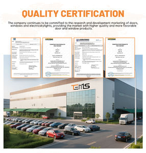 Véranda moderne isolée en aluminium, imperméable, en verre trempé, pour véranda, cour - Product Image 6