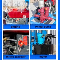 Nouvelle Mini Foreuse Hydraulique pour Puits d'Eau de 200m, Machine de Forage de Puits, Foreuse Miniature