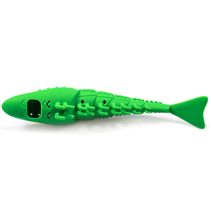 Cepillo de dientes de goma Natural para gato, hierba gatera, juguete de goma Natural con menta - Product Image 4