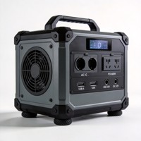 Station d'alimentation portable Muloyal 500W, générateur solaire LiFePO4, charge MPPT, USB-C PD 60W, onde sinusoïdale pure, hors réseau et sur réseau